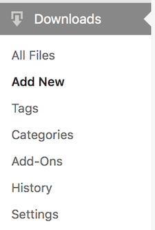 downloads panel