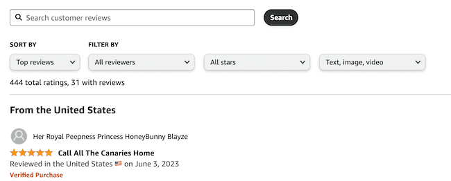 pre-order customer reviews -number of reviews