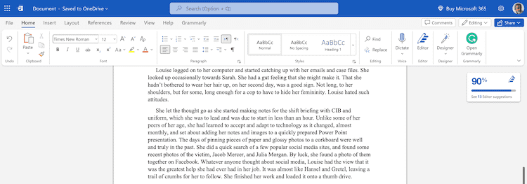 Word online free