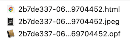 Open zip file